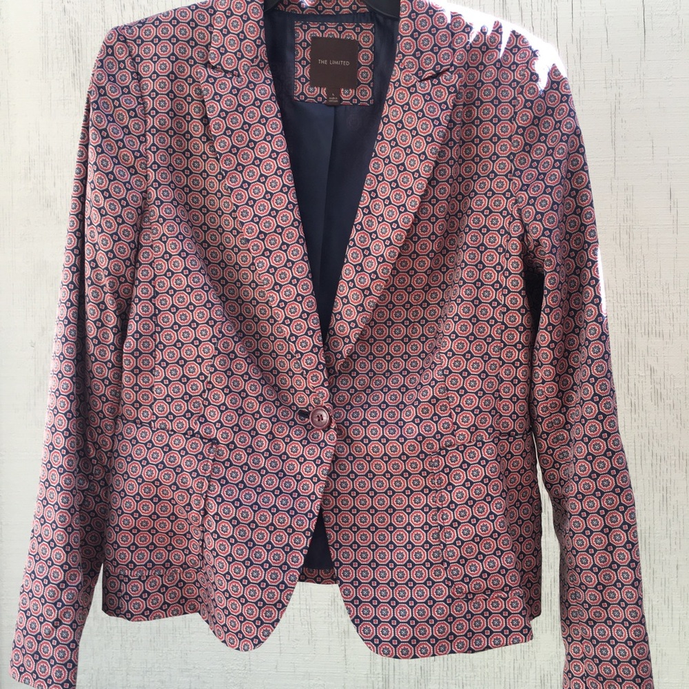 The Limited scarf print blazer - Picture 1 of 6